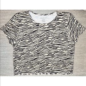 •AE• Zebra Lettuce Baby-tee